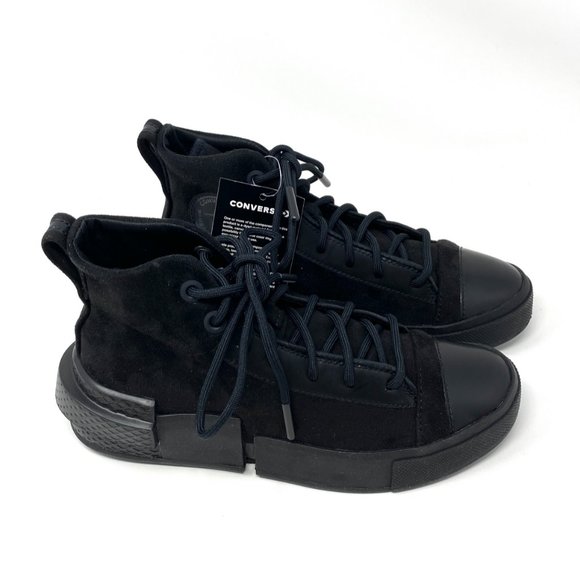 Converse CTAS DISRUPT CX Black Canvas Hi Casual Suede Shoes Women Size 5 168582C - Picture 6 of 10